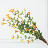 Factory Supply Good Quality Artificial Flowers Decorative Artificial Sour Plum For Home Wedding Decoration
