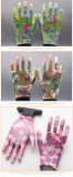 High Quality PU Garden Gloves Flower Gardening Gloves Custom Garden Gloves For Women