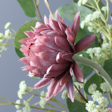 Artificial flower simulation artichoke Echinacea indoor home flower simulation plant table decoration flower