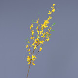 2021Factory spot simulation yellow simulation flower home wedding decoration new single 10 fork Jasmine