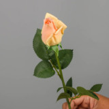2021 source manufacturer home decoration flower arrangement moisturizing feel rose simulation bud