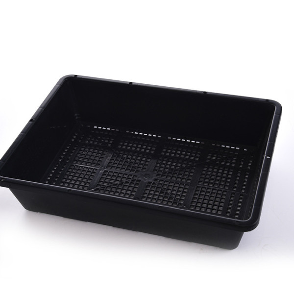 Rectangular Malt Seedling Tray Succulent Seedling Tray Seedling Plug Tray with Holes for Planting Seed Starter