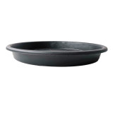 Hot Sale Flower Pot Tray Decorative Plant Tray Flower Pot Saucer Round Pallets Black Plastic Indoor Plant Pot Container Saucer