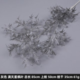 Imitation star maple leaf wedding decoration props fake flowers wedding hall ceiling decoration artificial flowers