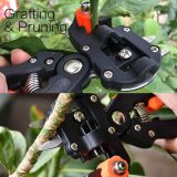 2In1 Grafting Tools Pruner Kit, V-Graft Omega-Graft and U-Graft, Fruit Tree Grafting Grafting Tapes With Knife Replacement B