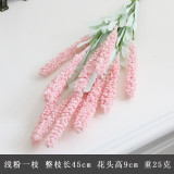 12 grain imitation Lavender Korean pastoral PE rubber artificial flower manufacturer wholesale