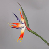 2021New large simulated flowerpot planted with flowers, bird of paradise, orchid