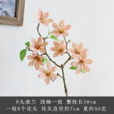 Simulation flower silk flower home  decoration wedding manufacturers wholesale 8 Tiger orchids