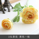 2021Simulation camellia high-grade silk flower home decoration floral manufacturers wholesale