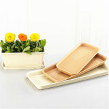 Fleshy Flowerpot Plastic Resin Tray Creative Flowerpot Tray Rectangular Large Flowerpot Tray