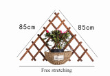 Creative Wholesale Wooden Fence Climbing Plant Support Wooden Garden Trellis Climbing Plant Frame