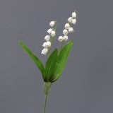 2021 Small Fresh Handfeel  Flower Home Decoration Piece Simulation Lilie of the Valley Plastic Flower