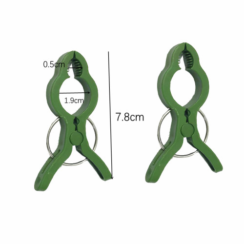 Wholesale Green Color Plant Clips Plastic Tomato Pepper Greenhouse Plant Support Clip Outdoor Indoor Garden Plant Support Clips