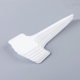 Wholesale White/Pink T-Shaped Private Label Plastic Garden Plant Identification Label Indoor Outdoor Plastic Plant Labels