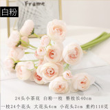 Simulation holding bouquet of flowers home  decoration bottle flower wedding 6 bundled simulation small tea bud