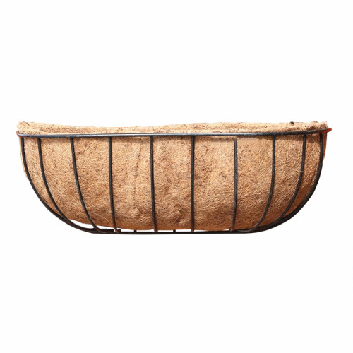 Hot Selling Wall Hanging Flower Pot Coconut Palm Mat Replacement Liner Plants Basket Coconut Fiber Flower Pot