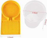 Wholesale Yellow Plastic Bee Feeder Beekeeping Good Quality Plastic Bee Feeder Beekeeping Tools Bee Feeder Plastic Beekeeping