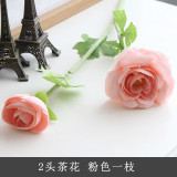 2021Simulation camellia high-grade silk flower home decoration floral manufacturers wholesale