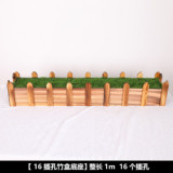 Indoor green decoration landscaping  bamboo balcony courtyard landscaping simulation plant flat headed Moso Bamboo