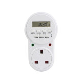 UK Plug Power Socket Timer Switch Energy Saving Adjustable Smart Power Socket Plug