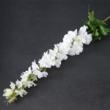 Wedding simulation flowers furniture ornaments flowers silk flowers hotel lobby decoration single branch large delphinium