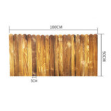 Thickened High Quality Bendable Garden Anticorrosive Wooden Fence Picket Fence Wood Decorative Garden Fences