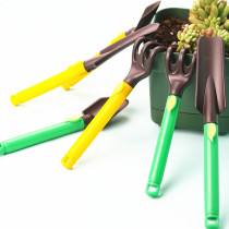 High Quality 3 Pieces Children Mini Garden Tool Home Gardening Tools Plastic Set Indoor Outdoor Plastic Gardening Tool