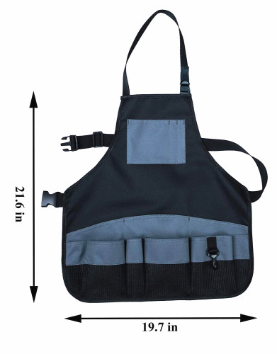 Multi-Functional Garden Apron Hardware Tools To Organize Storage Bags, Multi-Pocket Work Aprons