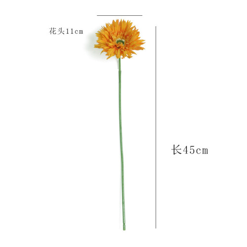 Manufacturers wholesale long rod jinsiju living room decoration photography props artificial simulation single Flammulina