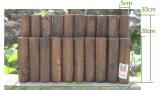 Hot Sale Durable Garden Decoration Outdoor Wood Fencing Anticorrosive Wooden Fence