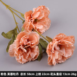 2021 simulated Furong peony wedding set silk flower wedding decoration fake flower home furnishings