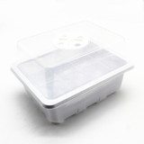 12 Hole Seed Germination Nursery Box Nursery Tray Heat Preservation And Moisturizing Nursery Tray