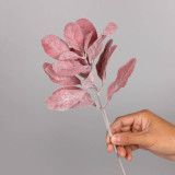 Nordic wind simulation of green plants living room table decoration plants with single lemon rabbit ear leaves inserted flowers