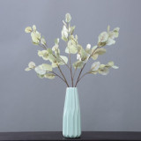 Factory Wholesale Cheap Artificial Flowers Green Eucalyptus Leaves Artificial Flowers For Home Decoration