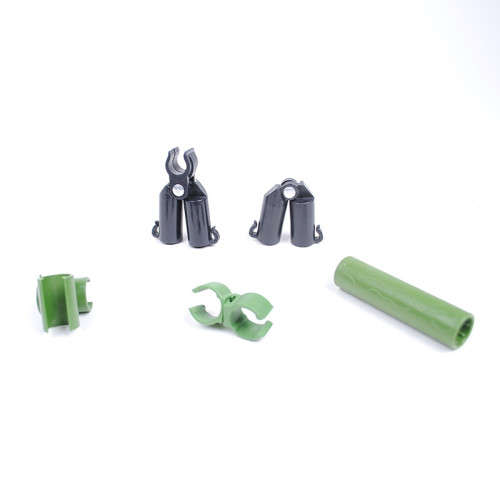 Gardening Pillar Accessories Plastic-Coated Steel Pipe Connection Bracket Buckle