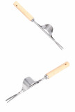 Household Weed Cleaning Shovel New Soil Loosening Root Lifter Seedling Removal Shovel Manual Weeding Gardening Tool