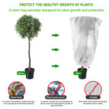 Protection Plant Cover Winter Cover Drawstring Cold Protection Non-woven Plant Antifreeze Bag Plant  Insect-proof Cover
