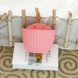 Wholesale Durable Plastic Hanging Basket Planter Flower Pots Decorative Wall Hanging Basket Garden Wall Hanging Basket Decor