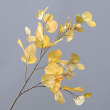 Factory Wholesale Cheap Artificial Flowers Green Eucalyptus Leaves Artificial Flowers For Home Decoration