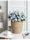 2021Wedding home simulation silk flower pastoral decoration 24 small daisies