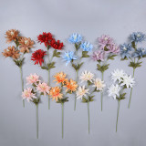 Wedding hall road guide decoration flower arrangement household ornaments simulation flower crab claw Chrysanthemum