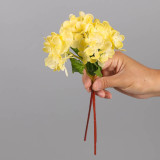 Cross border decorative vase flower arrangement in northern Europe 3 mini hydrangea  flowers