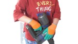 Hot Selling Latex Non-Slip Coated Garden Gloves Kids Gardening Landscape Protective Gloves Children Elastic Gloves Dipped Latex