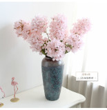 2021European imitation silk wedding guide decorative vase flower 2 pagoda Hydrangea