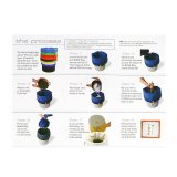 5 pcs 1 Gallon Filter Bubble Garden Grow Bag Ice Hash Herbal Bags Essence Extractor Kit Extraction Planting Growing Bags Mesh