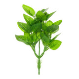 5 small fork Mini simulated green plant bundle potted plants Nordic style home decoration fake flower bonsai