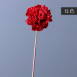 Mother's day holding a bouquet to give a teacher a gift a single moisturizing carnation artificial flower