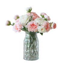 2021Simulation camellia high-grade silk flower home decoration floral manufacturers wholesale