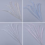 2021Imitation flower Miscanthus Wedding Hall Hotel birthday party decoration artificial flower line leaf material