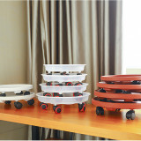 Removable Plant Flower Pot Tray Saucer Stand Planter Plate Wheels Garden Tools plant stands Tray